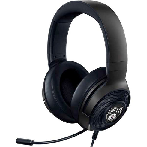 NBA Brooklyn Nets Large Logo Razer Kraken X Skin